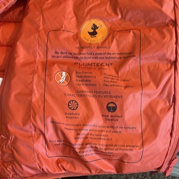 Save The Duck Men's Quilted Sleeveless Winter Vest - Picture 9 of 12